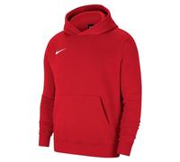NIKE Kid Y Nk Flc Park20 Po Hoodie Sweatshirt, Red / White, M (137-147cm)