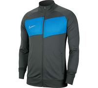 Nike Kids' Academy Pro Knit Jacket, Anthracite/Photo Blue/(White), S