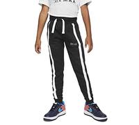 Nike Kid's Air Pants, Black/White, M