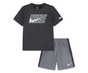 NIKE KIDS B NK DROPSET SS TEE SHORT SET