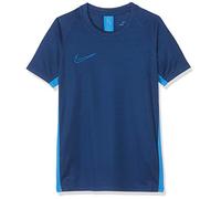 Nike Kids B Nk Dry ACDMY Top Ss T-Shirt - Coastal Blue/Lt Photo Blue/(Lt Photo Blue), X-Small