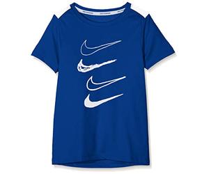Nike Kids B Nk Dry Top Gfx T-Shirt - Indigo Force/White/White, Small