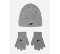Nike Kids Club Beanie and Glove Set in Grey - 4 - 7 Yrs - Grey