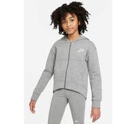 Nike Kids Club Fleece Hooded Sweatshirt Grey