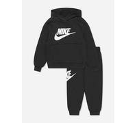 Nike Kids 66l135 Fleece Long Sleeve Set Black 12 Months Boy
