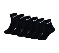 NIKE Unisex Young Athletes Baby Boys 6-pack Us Shoe Size 7c-10c(sock 4-5) SOCKS, Black