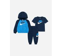 Nike Kids Colourblock HBR Tracksuit in Navy - Navy - 6 Mths