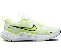 Nike Kids Cosmic Runner (GS) Road Running Shoes, White/Black-Volt, 3