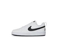 Nike Kids Court Borough Low Recraft (Gs) Shoes, White/Black, 6