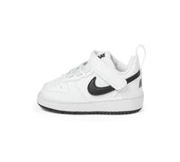 Nike White & Black Court Borough Low Recraft Toddler Trainers UK 2.5
