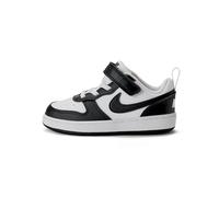 Nike Kids Court Borough Low Recraft (Td) Shoes, White/Black, 8.5