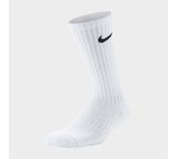 Nike Kids' Cushioned Crew Socks 3 Pack, White/Black