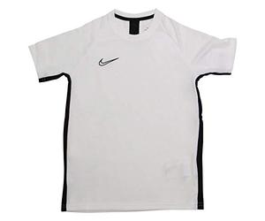 Nike Kid's Dri-FIT Academy Short-Sleeve Football Top, White/Black/Black, XS