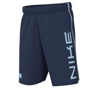 Nike Multi Dri-Fit Older Kids' (Boys) Fleece Shorts, Midnight Navy/Celestine Blue, HJ3709-410, XL