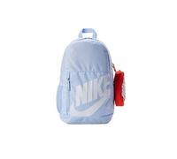 Nike Kids Elmntl Shoebox Backpack, Hydrogen Blue/Orange/White, One Size