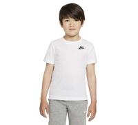 Nike Kids Embroid Futura T-Shirt, White, 3/4 Years