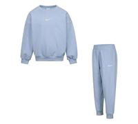 Nike Kids Essential Fleece Crew Long Sleeve Set Blue 6-7 Years Boys,Girls