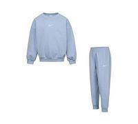 Nike Kids Essential Fleece Crew Tracksuit, Blue, Size 6-7 Years Blue