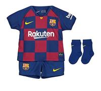 Nike Kids Fcb I Nk Brt Kit HM Football Set - Deep Royal Blue/(Varsity Maize) (Full Sponsor), 9-12M