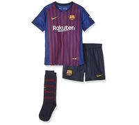 Nike Kids FCB LK NK BRT KIT HM Set, Deep Royal Blue/Obsidian/Unive, Medium