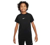 Nike Pro Dri-FIT Short Sleeve Tee for Juniors - Ideal for Training and Outdoor Activities, Black, Size 137-146 (EU)