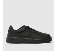 Nike Kids Force 1 EasyOn Low Trainers in Black, Size: 12 UK 12 (EU 30)