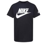 NIKE Kids Futura Evergreen T-Shirt, Black(White), 3/4 Years