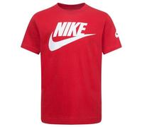 NIKE Kids Futura Evergreen T-Shirt, University Red/White, 6/7 Years