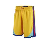 Nike Kids heritage golden state warriors shorts - Yellow 8 yrs-10 yrs-14 yrs