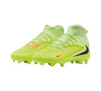Nike Kids Jr Phantom 6 High Club Fg/Mg, Hyper Crimson/Black/Life Lime, 2.5