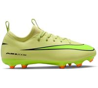 Nike Kids Jr Zoom Vapor 16 Academy Fg/Mg Football Shoe, Limelight/Volt/Hyper Crimson, 5.5