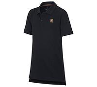 NIKE Kids K-Polo Boys NKCT Heritage Shirt - Black/White, Large