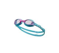Nike Swim Lil Swoosh Swimming Goggles Clear Lenses Blue Pink Junior