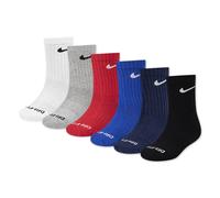 Nike Kids Nhb Dri-fit Performance Basic Socks 6 Pairs