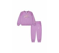 Nike Kids E1d1 Gfx Ft Crew Long Sleeve Set Purple 12 Months Kids