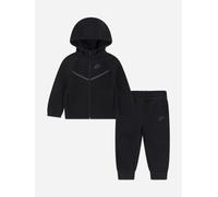 Nike Kids Tech Fleece Long Sleeve Set Black 12 Months Kids