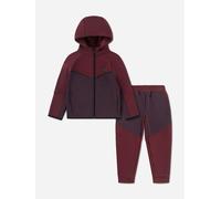 Nike Kids NSW Tech Fleece Tracksuit in Red - Red - 2 - 3 Yrs