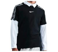 Nike Older Kids' T-Shirt - Black - Cotton S