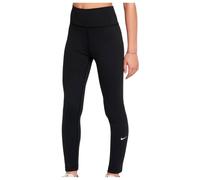 Nike One Older Kids' (Girls') Dri-FIT High-Waisted Leggings - Black - Polyester/Elastane S