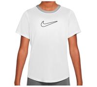 Nike - Kid's One Fitted Dri-Fit Short-Sleeve Top - Sport shirt size XL, white