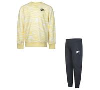 NIKE Kids Paint Yf Ft Crew Set 5-6 Years Yellow/Black