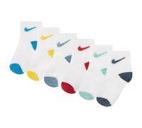Nike Kids Pn0299 Quarter Short Socks 6 Pairs
