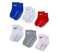 Nike Kids Pop Color Gripper Socks 6 Pairs
