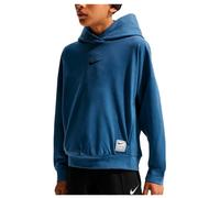 Nike - Kid's Pro Dri-FIT Fleece Pullover Training Hoodie - Hoodie size S, blue