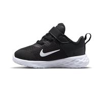 NIKE Unisex Nike Revolution 6 Nn (Gs) Gymnastics Shoe, Black White Dk Smoke Grey, 6 UK