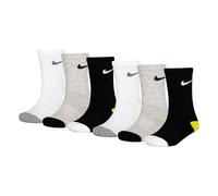 Nike Kids Smiley Crew Socks 6 Pairs