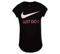 Girl's T-shirt Nike Swoosh JDI Noir 5 ans