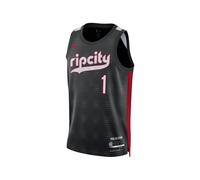 Nike Kids Trail Blazers Anfernee Simons 2024/25 Swingman mesh jersey - Black 8 yrs-10 yrs-12 yrs-14 yrs