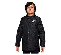 Nike Kids' U NSW TF SYNFIL BAFFLED JKT Jacket, Black/dk Smoke Grey/White, M