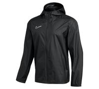 Nike Kids Unisex Academy 25 Rain Jacket Waterproof Coat Black FZ9858 - Size 2XL